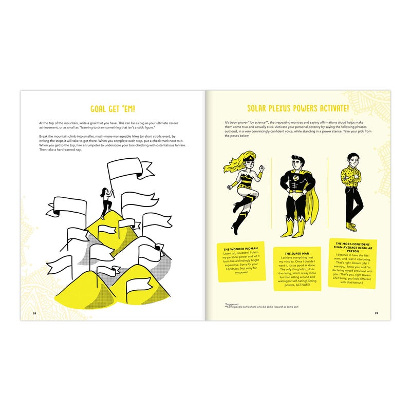Knock Knock Chakras Activity Book & Journal: Get Grounded, Feel Good, Free Your Chi & Lots of Other Cool Magical Stuff - Image 2